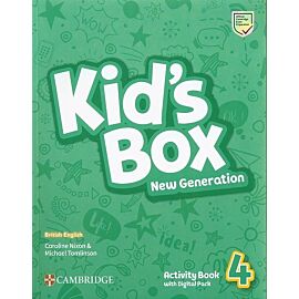Kid's Box New Generation 4 Activity Book with Digital Pack