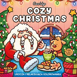Cozy Christmas. Urocza i relaksująca kolorowanka
