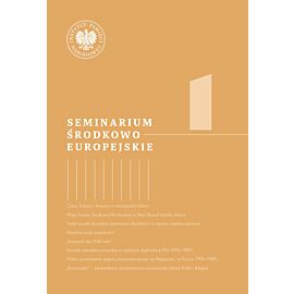 Seminarium Środkowoeuropejskie. Tom 1