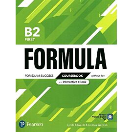 Formula B2 First Coursebook without key and Interactive eBook