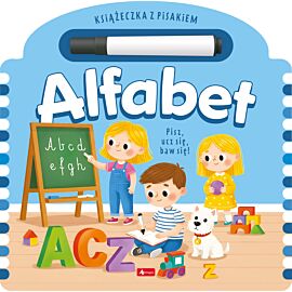 Alfabet z flamastrem