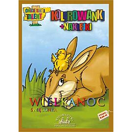 Święconka kolorowanka wielkanocna