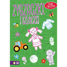 Zygzaczki i szlaczki (zielone)