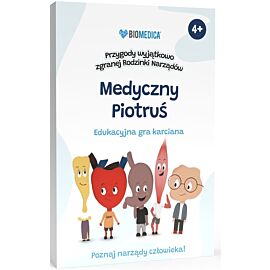 Medyczny Piotruś Karty do gry dla dzieci