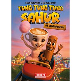 Tung Tung Sahur w lunaparku + naklejki