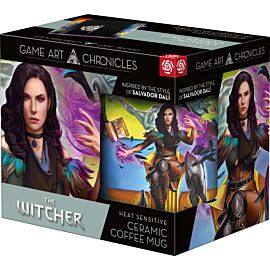 Kubek 450ml Game Art Chronicles The Witcher Yennefer Dali Mug