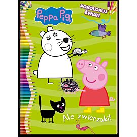 Peppa Pig. Pokoloruj świat cz. 4