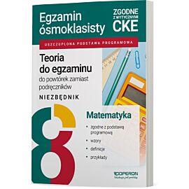 Egzamin ósmoklasisty 2026 Matematyka Teoria do egzaminu Niezbędnik