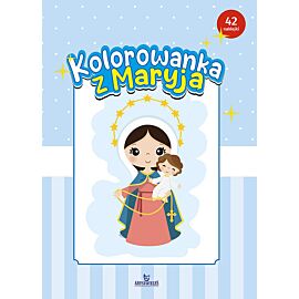 Kolorowanka z Maryją