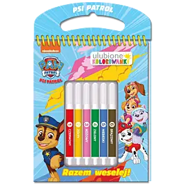 Psi Patrol. Ulubione kolorowanki cz. 2 Razem weselej