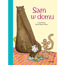 Sam w domu
