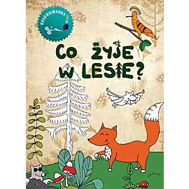 Co żyje w lesie. Kolorowanka wyd. 2023