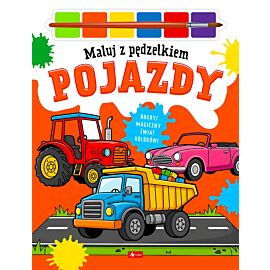 Maluj pędzelkiem dla chłopców. Pojazdy