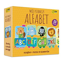 Mój pierwszy alfabet. Puzzle + książka
