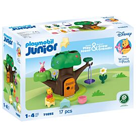 Playmobil JUNIOR & Disney Domek w drzewie Kubusia Puchatka i Prosiaczka 71693