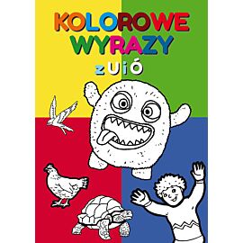 Kolorowe wyrazy z U i Ó