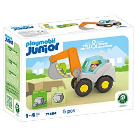Playmobil JUNIOR Koparka 71684