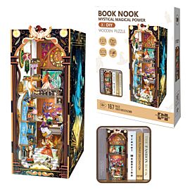 Puzzle 167 3D Książkowy zakątek Magiczny domek