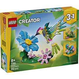 LEGO Creator 3w1 Dzikie Zwierzęta Kolorowy Koliber 31384