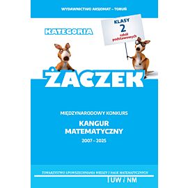 Matematyka z wesołym kangurem Kategoria Żaczek 2025