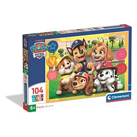 Puzzle 104 Super kolor Paw Patrol 25013