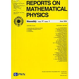 Reports On Mathematical Physics 97/3 2026