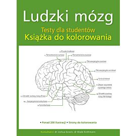 Ludzki mózg. Testy dla studentów. Książka do kolorowania