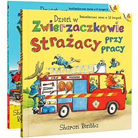 Pakiet - Dzień w Zwierzaczkowie: Strażacy przy pracy / Wyruszamy pociągami z Kocurkami