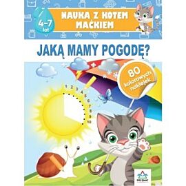 Nauka z kotem Maćkiem. Jaką mamy pogodę?