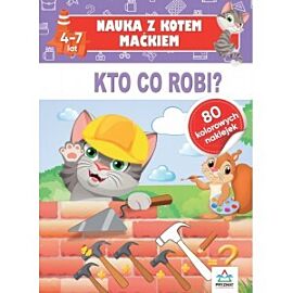 Nauka z kotem Maćkiem. Kto co robi?