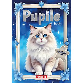 Pupile. Kotki z naklejkami