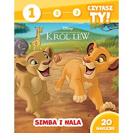 1, 2, 3, czytasz ty! Poziom 1. Simba i Nala. Disney Król Lew