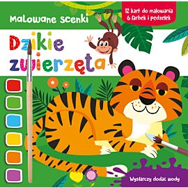 Malowane scenki. Dzikie zwierzęta