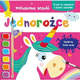 Malowane scenki. Jednorożce