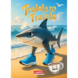 Tralalero Tralala. Kolorowanka z naklejkami
