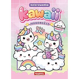 Kawaii. Jednorożce z naklejkami