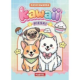 Kawaii. Pieski z naklejkami