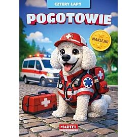 Cztery łapy. Pogotowie z naklejkami