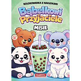 Bąbelkowi przyjaciele Misie z naklejkami