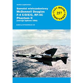 Samolot wielozadaniowy McDonnell Douglas F-4 C/D/E/G, RF-4C Phantom II (wersje lądowe USA)