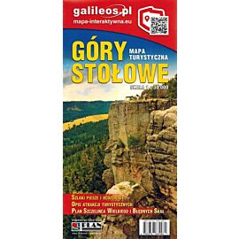 Góry Stołowe. Mapa turystyczna w skali 1:30 000