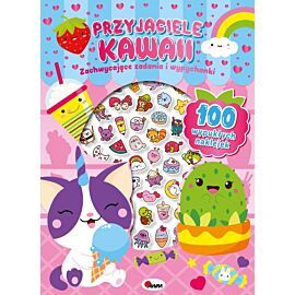 Przyjaciele kawaii. 100 wypukłych naklejek