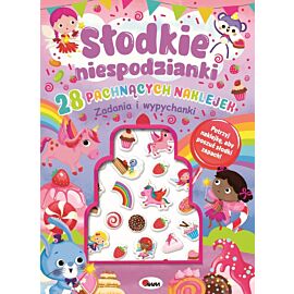 Słodkie niespodzianki. 28 pachnących naklejek