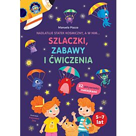 Nadlatuje statek kosmiczny, a w nim... szlaczki, zabawy i ćwiczenia