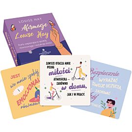 Afirmacje Louise Hay. Karty wspierające spokój, równowagę i redukcję stresu