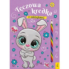 Tęczowa kredka. Królik