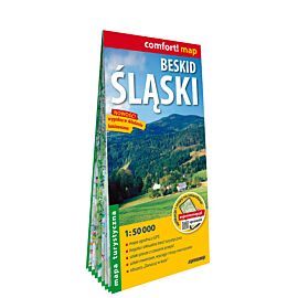 Beskid Śląski. Laminowana mapa turystyczna w skali 1:50 000