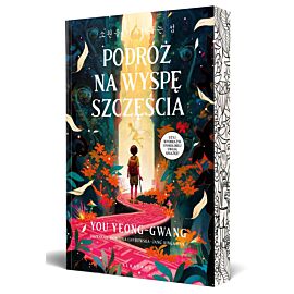 Podróż na wyspę szczęścia (ilustrowane krawędzie biało-czarne)