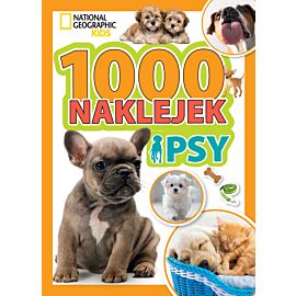 1000 naklejek. Psy. National Geographic Kids