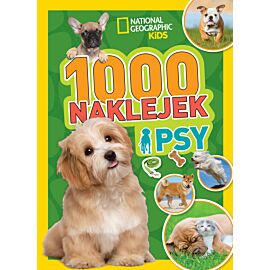 1000 naklejek. Psy. National Geographic Kids